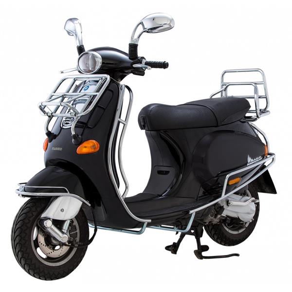 Achter valbeugel chroom voor Vespa ET2/ET4/LX/LXV/S 50-150cc Cuppini