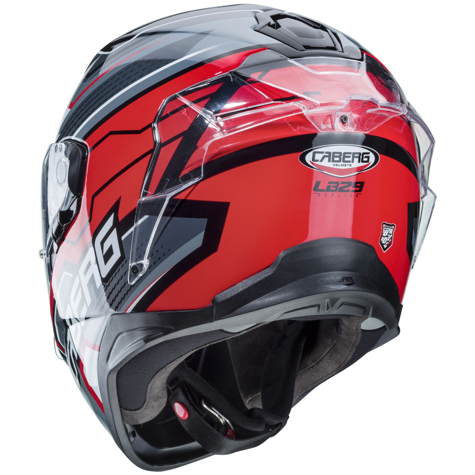 Caberg Helm Drift Evo LB29, zwart/antraciet-rood