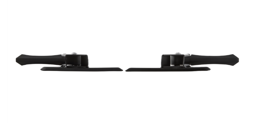 Repose-pieds droit et gauche pour Vespa LX /LXV /S 50-150ccm, noir/noir