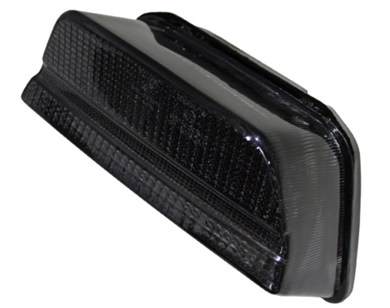 HIGHSIDER smart LED Rücklicht Schwarz Kawasaki Style, E-Geprüft (1Stck)