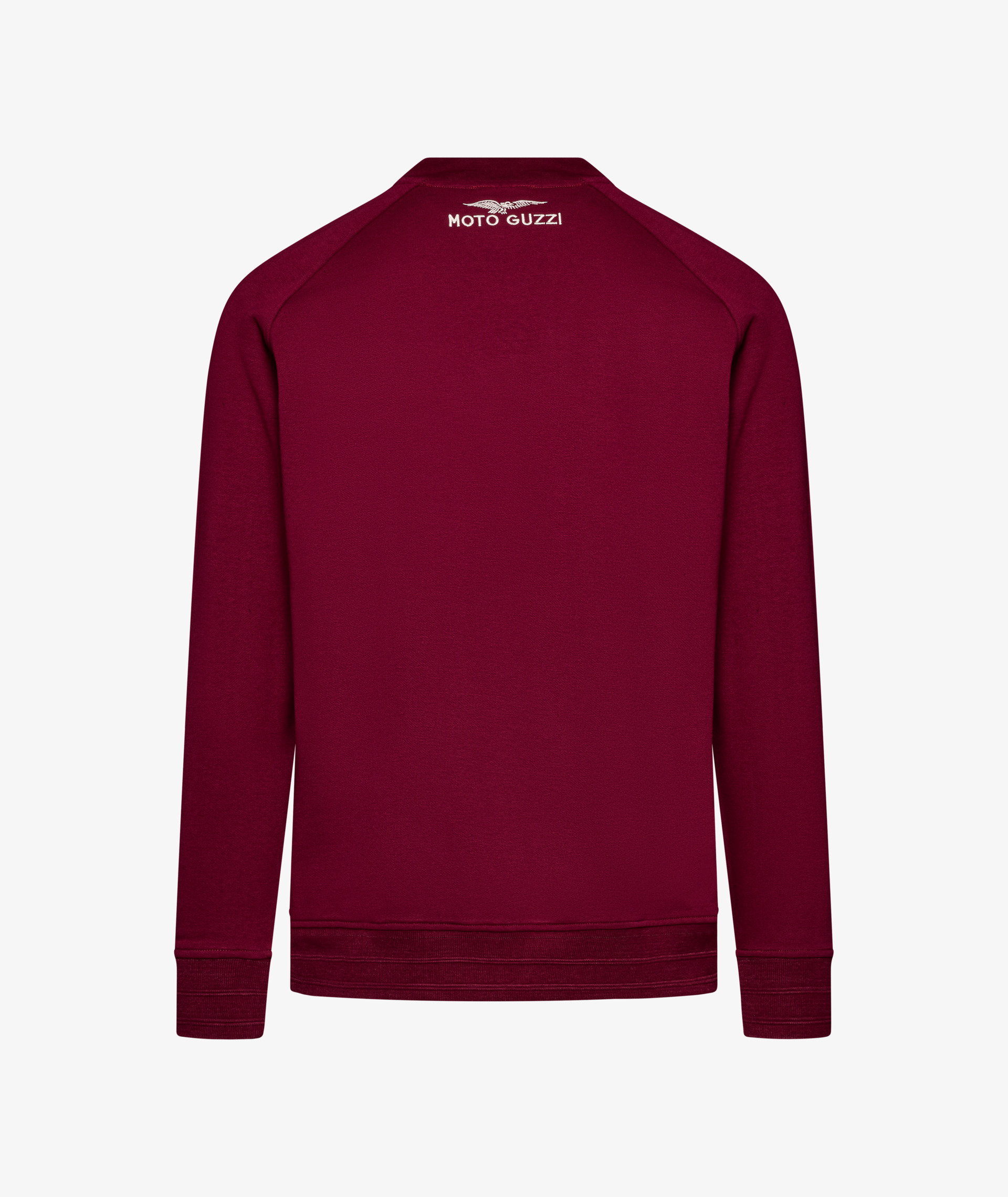 Moto Guzzi sweatshirt unisex "Heritage" bordeaux rood