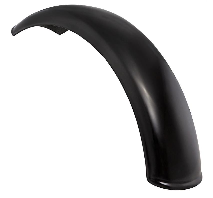 Kotflügel Garelli EVO II ohne Halter, universell für Vespa PX 80-200ccm, GFK, schwarz