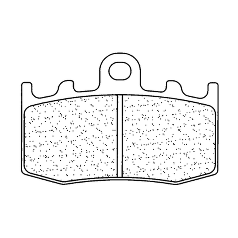 CL Brakes Street plaquettes de frein en métal fritté - 1101XBK5
