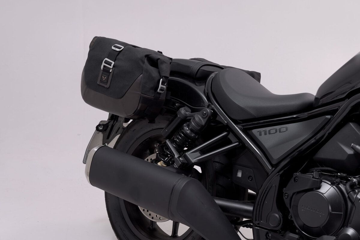 Système de sacoches latérales Legend Gear LC Black Edition pour Honda CMX 1100 Rebel /SE (21-)