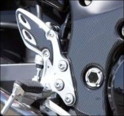 Fersenschutz für Suzuki GSX1300R Hayabusa BJ. 2008-2012/ GSX1300R BJ. 2013-2017