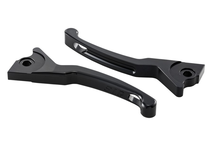 Set de levier de frein sport Shorty pour Vespa, droite et gauche, noir