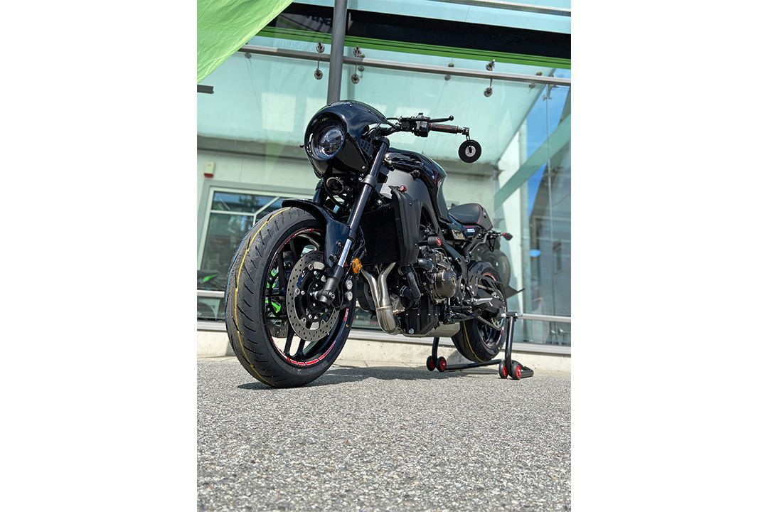 Barracuda Spiegel SKIN-S BAR END B-LUX schwarz/silber