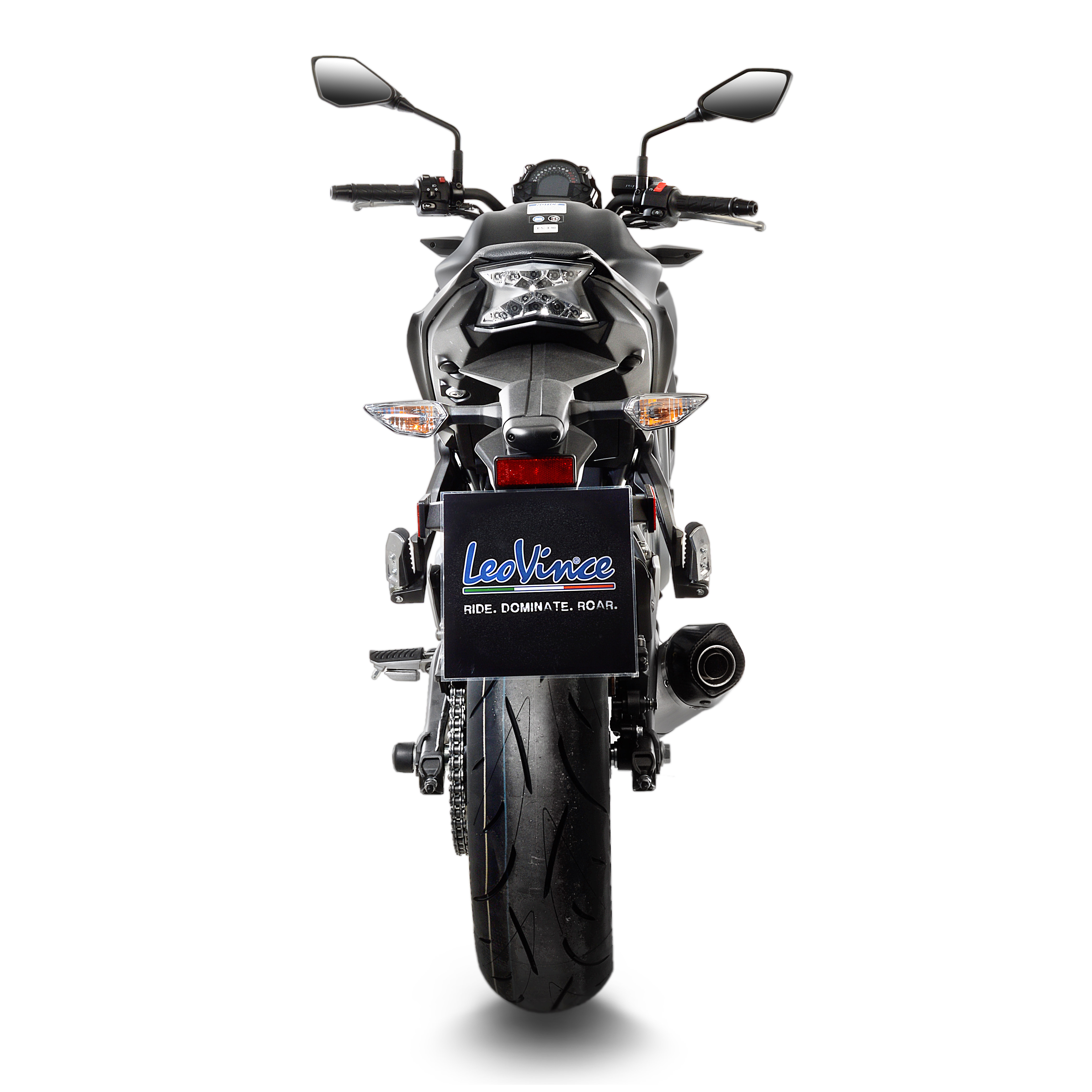 LeoVince système d?èchappement SBK LV One Evo 2, acier inoxydable, système complet pour Z 650 / Ninja 650 (bj.17-19)