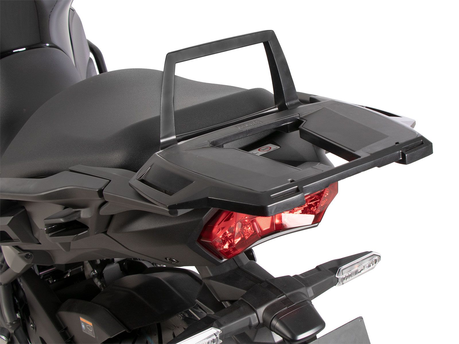 Alurack Topcaseträger schwarz für Kawasaki Versys 1100 /SE (25-) Hepco & Becker