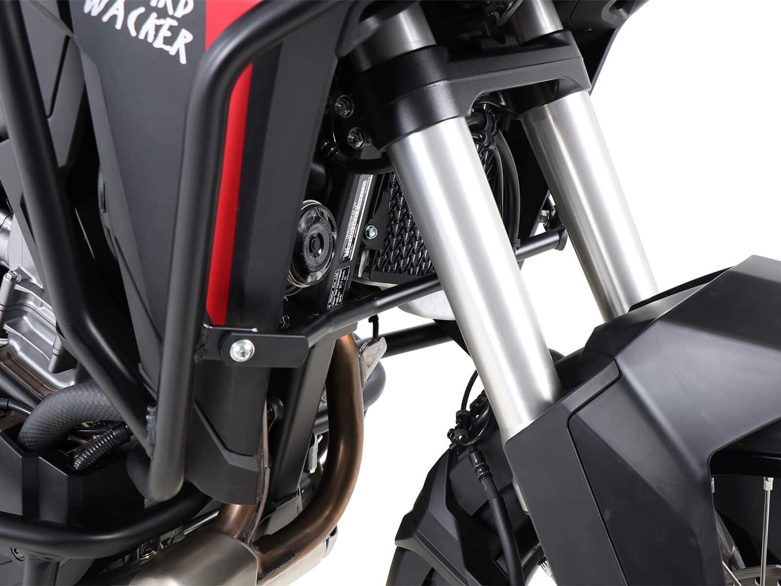 Versteifungsbügel schwarz für H&B Tankschutzbügel für Honda CRF 1100 Africa Twin (20-23)