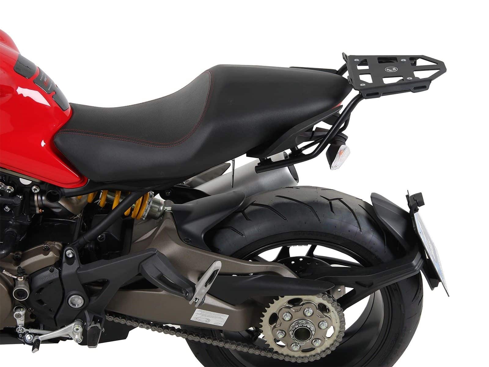 Minirack zachte bagagedrager zwart voor Ducati Monster 1200 /S (13-16) Hepco & Becker