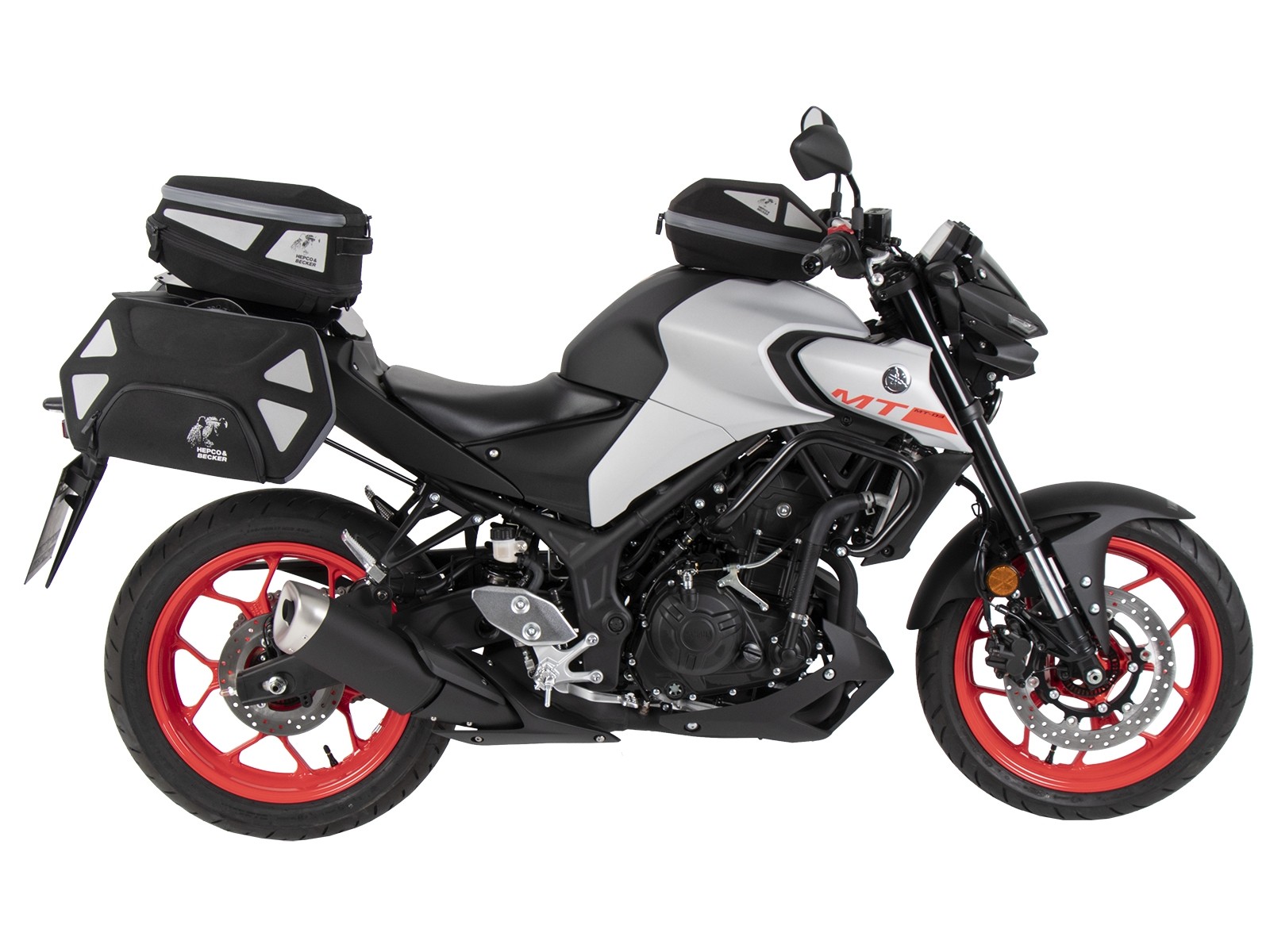 Sportrack schwarz für Yamaha MT-03 (Bj.20-) Hepco & Becker
