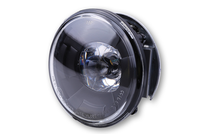 HIGHSIDER smart 4 pouces Insert de phare à distance LED noir E-approuvé (1pc)