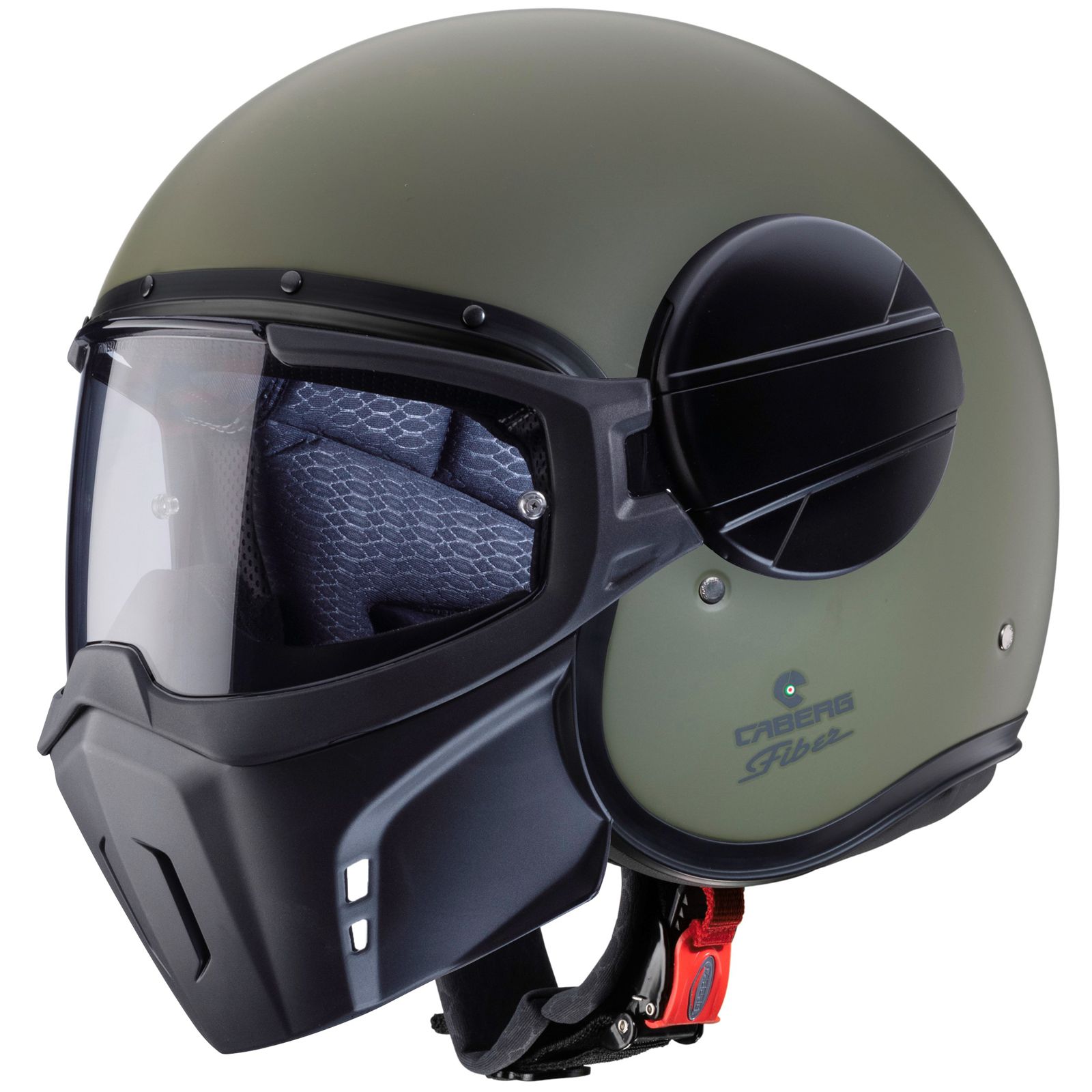 Caberg casque Ghost, vert mat