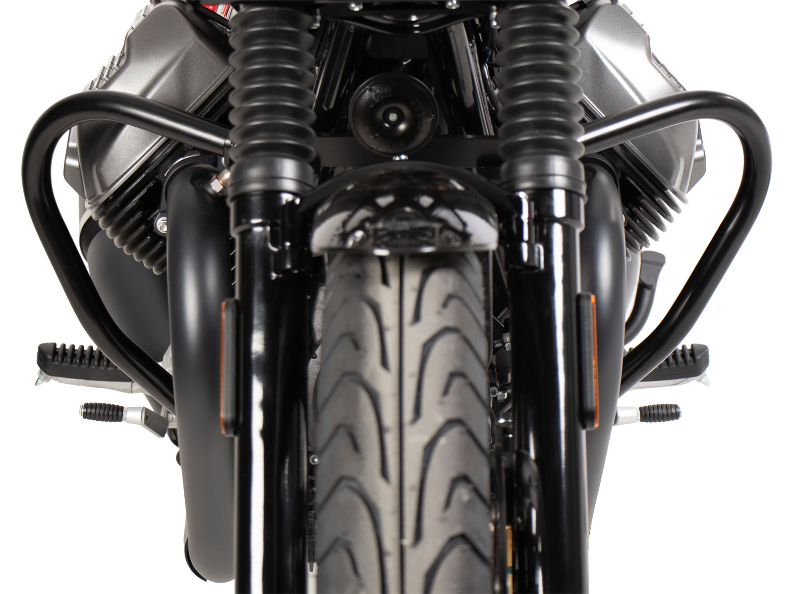 Engine guard black for Moto Guzzi V7 Stone Special Edition (22-) Hepco & Becker