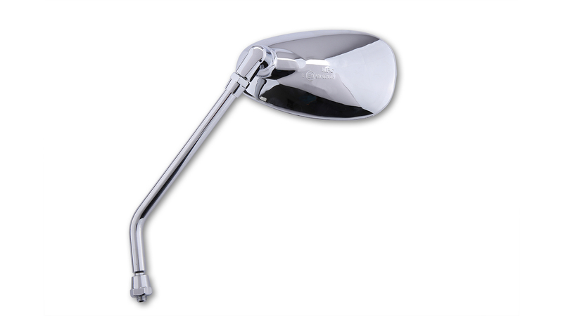 HIGHSIDER smart Rétroviseur Naked Bike Chrome (1pc)