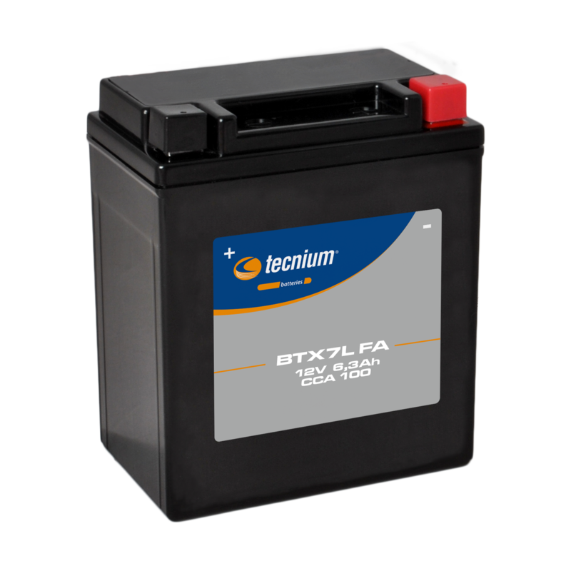 Tecnium Pile sans entretien activée en usine - BTX7L