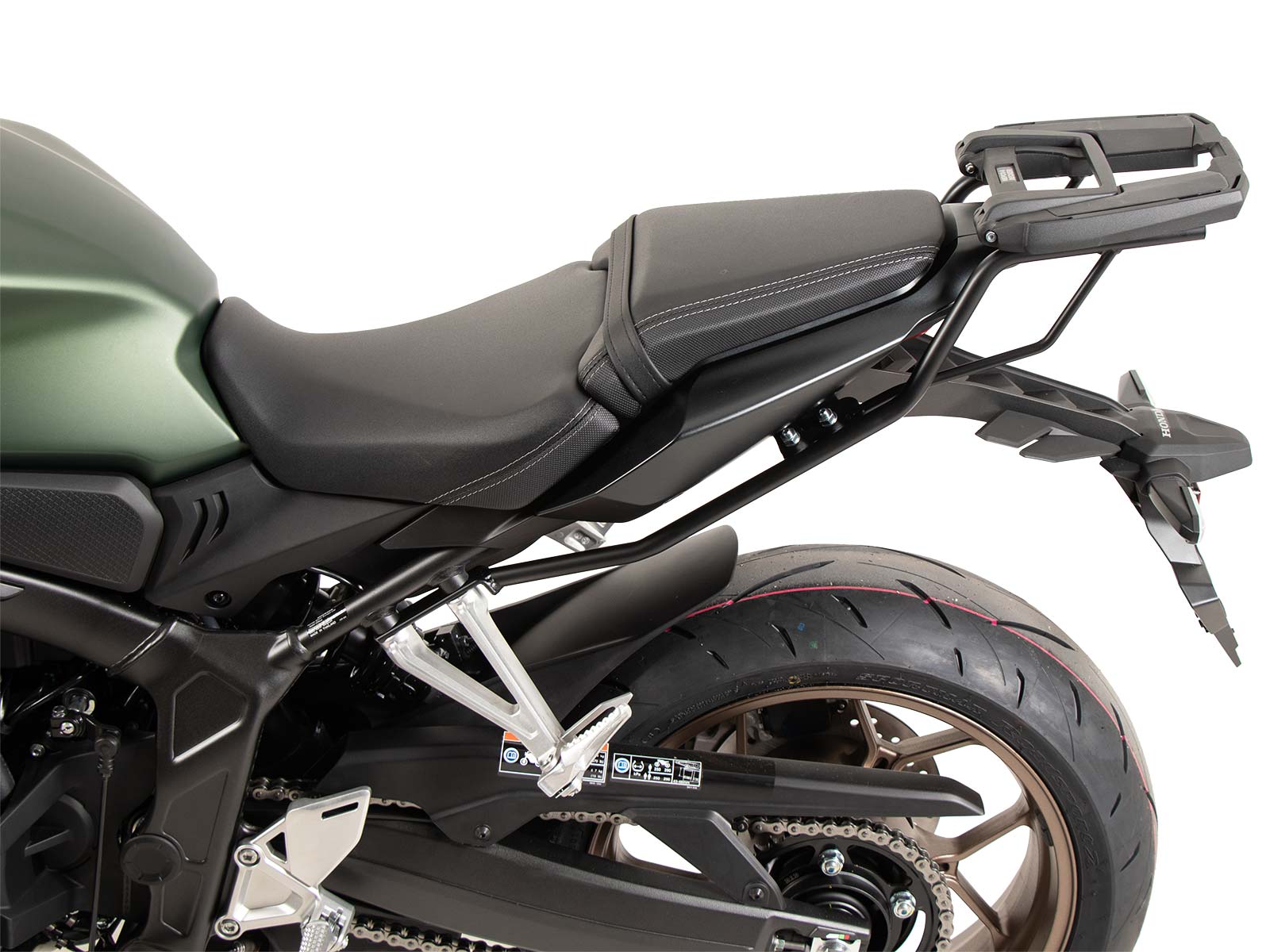 Easyrack topkoffer zwart voor Honda CB 650 R / E-koppeling (24-) Hepco & Becker