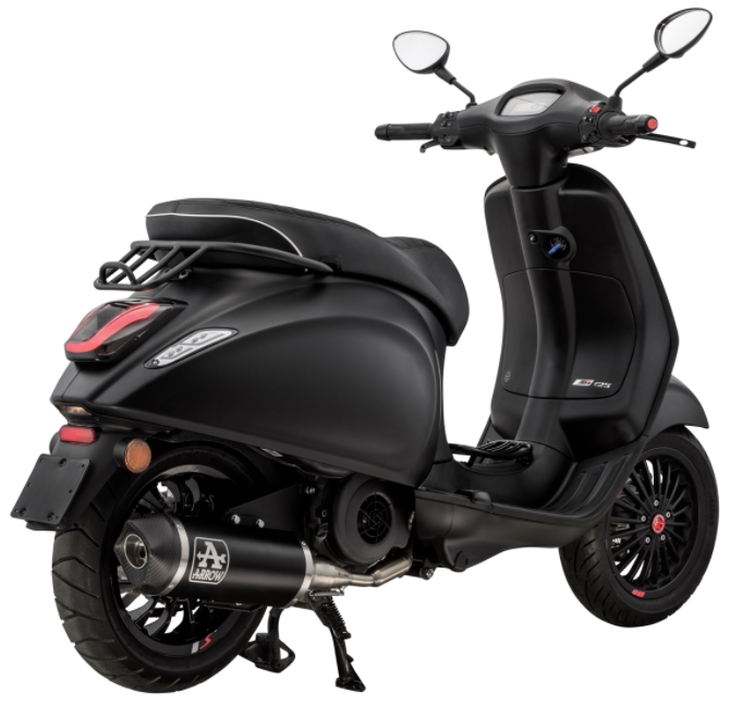 Luggage rack step-through black for Vespa Primavera/​Sprint 50-150ccm