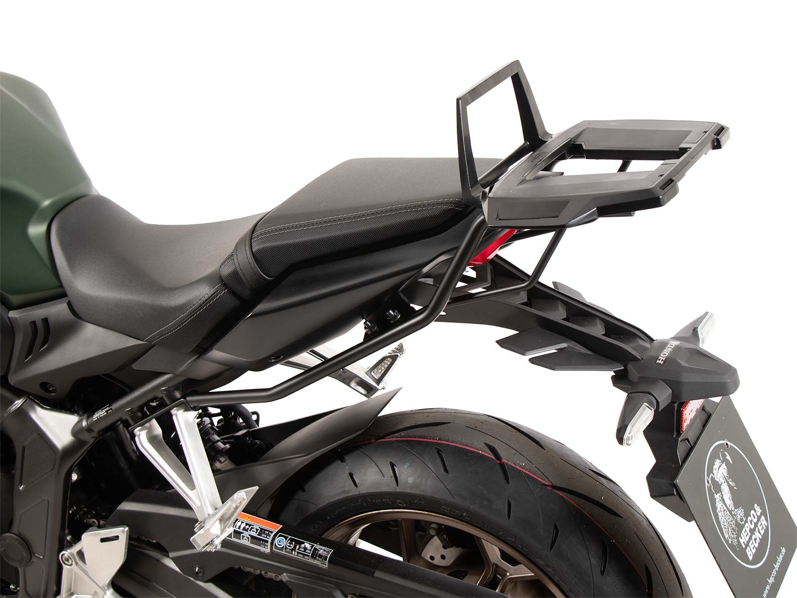 Alurack Topcaseträger für Honda CB 650 R / E-Clutch (24-) Hepco & Becker