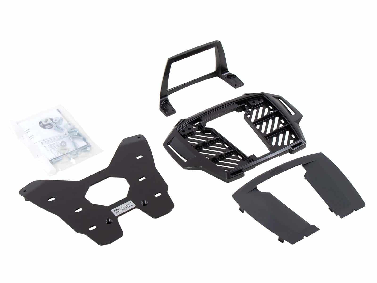 Alurack Topcase-Träger schwarz für BMW R 1200 GS LC (13-18) Hepco & Becker