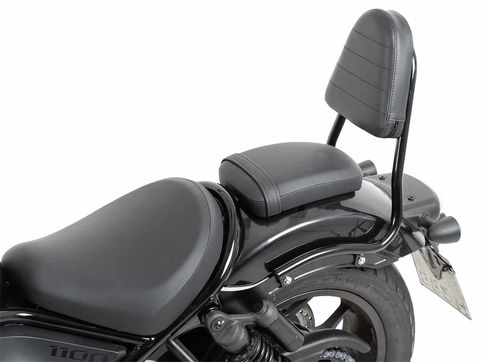Sissybar schwarz ohne Gepäckträger (Rohrausführung) für Honda CMX 1100 Rebel /DCT /SE (25-)