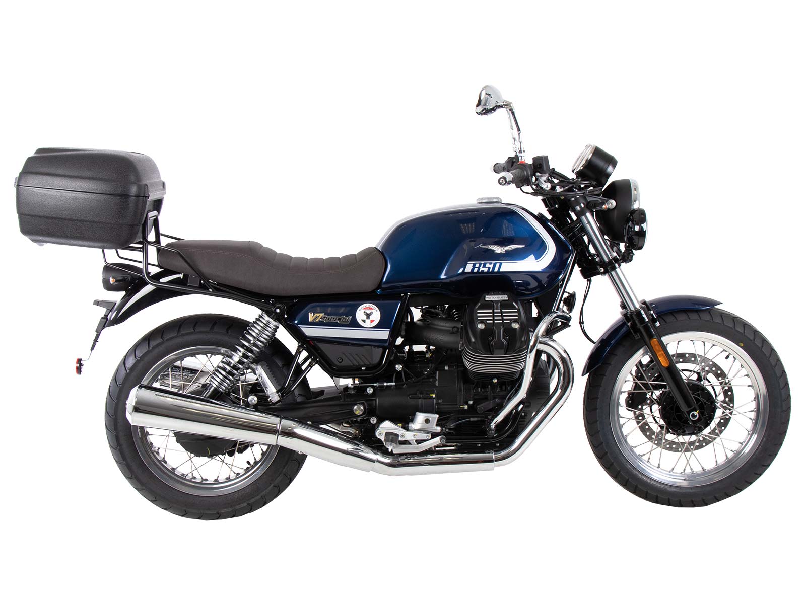 Porte-bagages pour Moto Guzzi V7 850 2021- Original Hepco & Becker