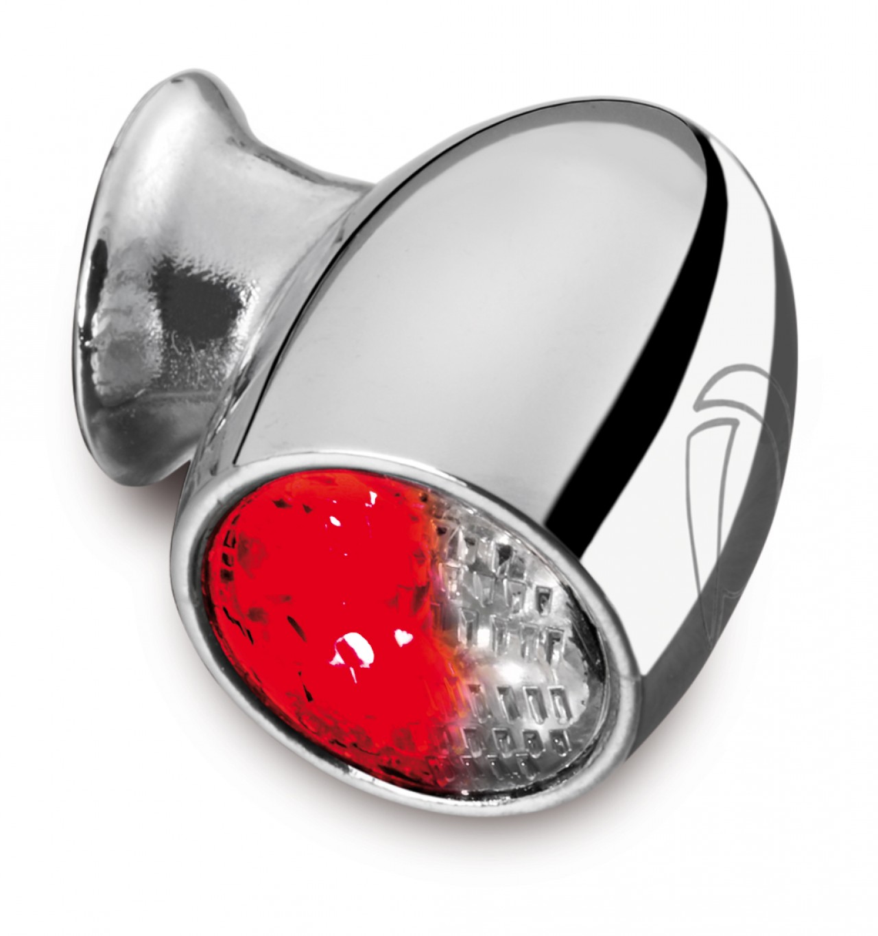 Kellermann Blinker, Rück- und Bremslicht, Atto DF, Stahl, LED, HL/HR 12 V, chrom glänzend