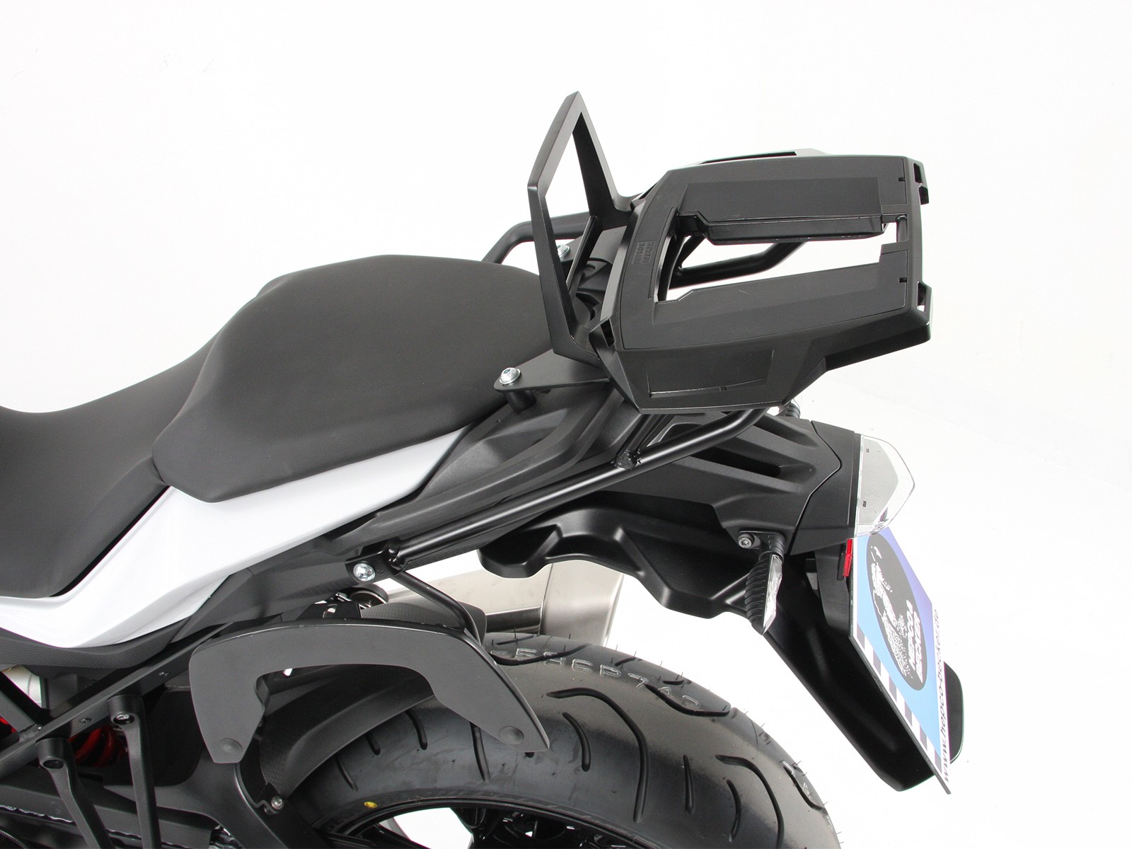 Alurack topkoffer zwart voor BMW S 1000 XR (15-19) Hepco & Becker