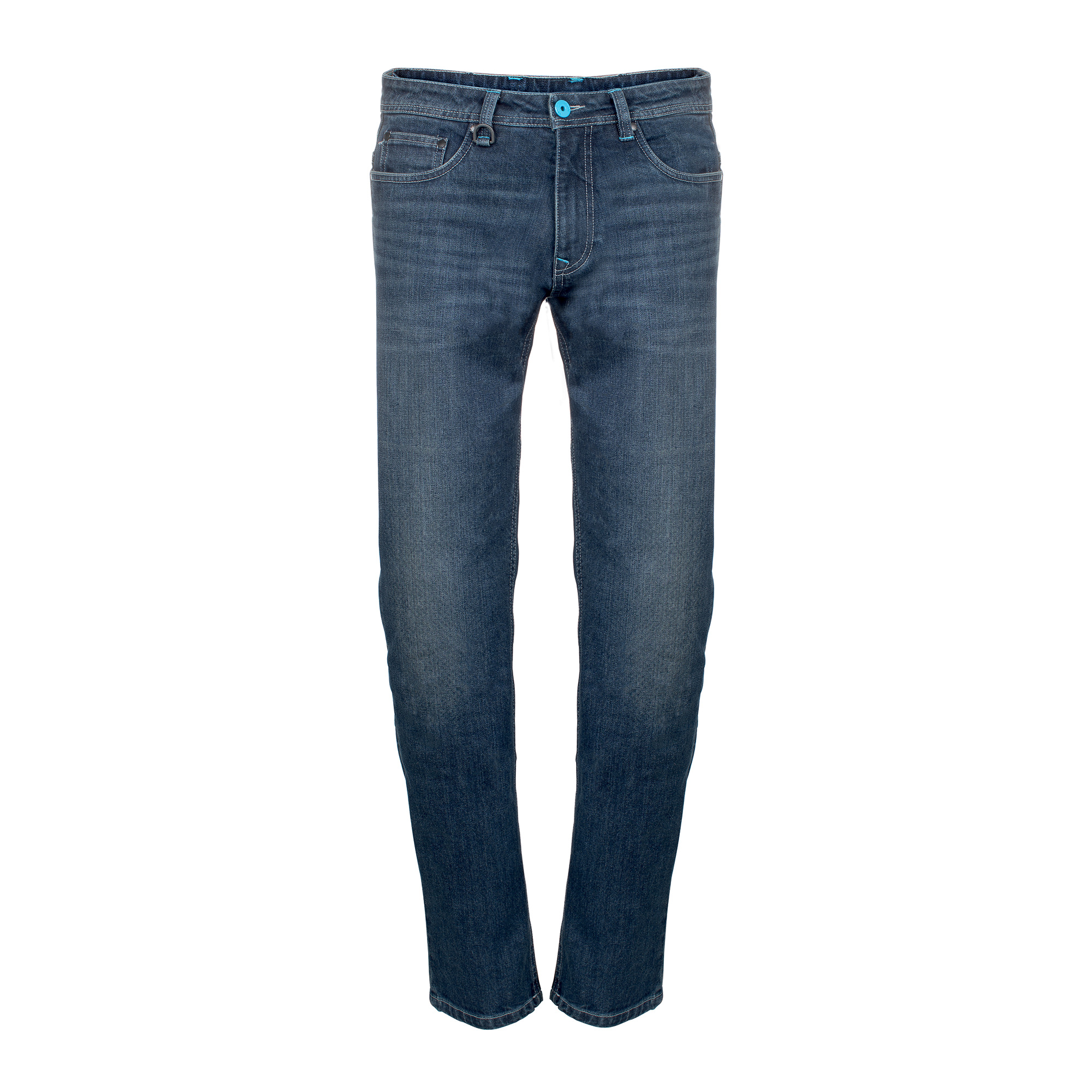 Vespa Hose Polyester-Denim blau