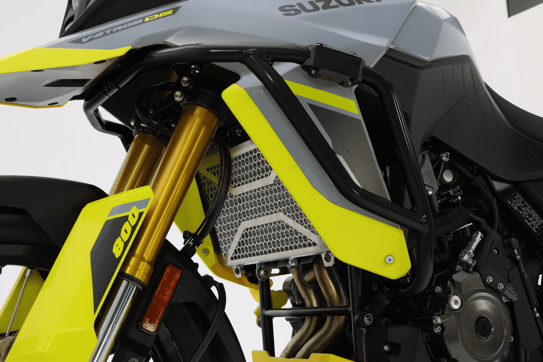 Crashbar zwart aluminium voor Suzuki V-Strom 800 DE (23-)