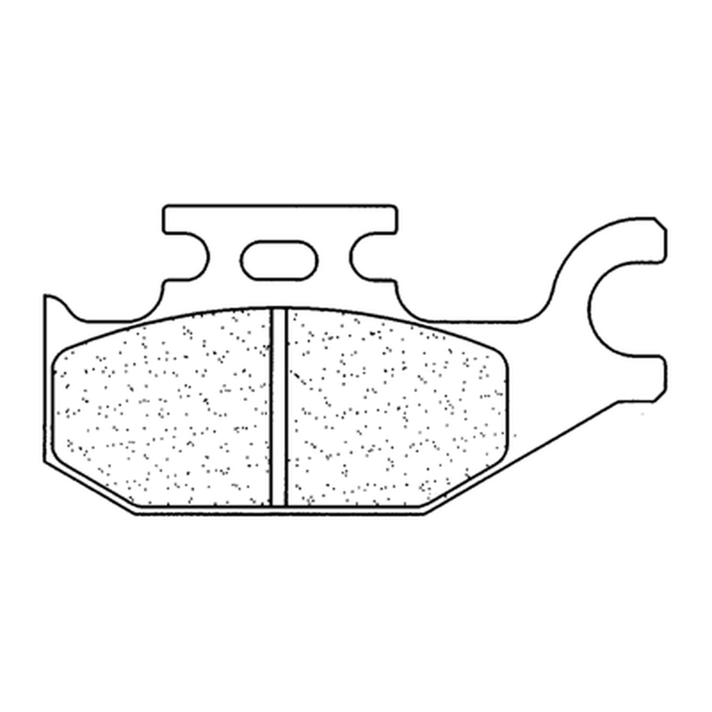 CL Brakes Off-Road plaquettes de frein en métal fritté - 2923X59