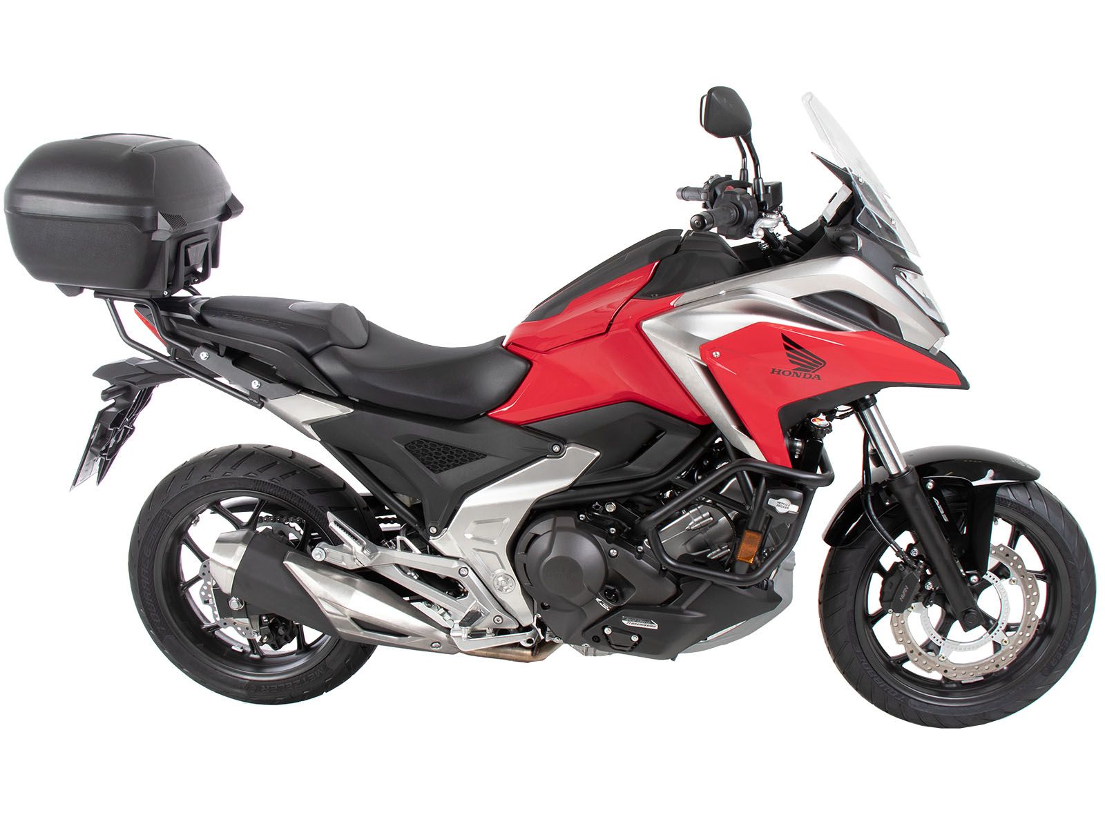 Alurack topkoffer zwart voor Honda NC 750 X /DCT (21-) Hepco & Becker