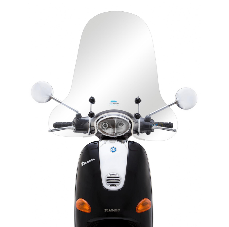 Voorruit CUPPINI hoog voor Vespa ET2/ET4 50-150ccm, helder