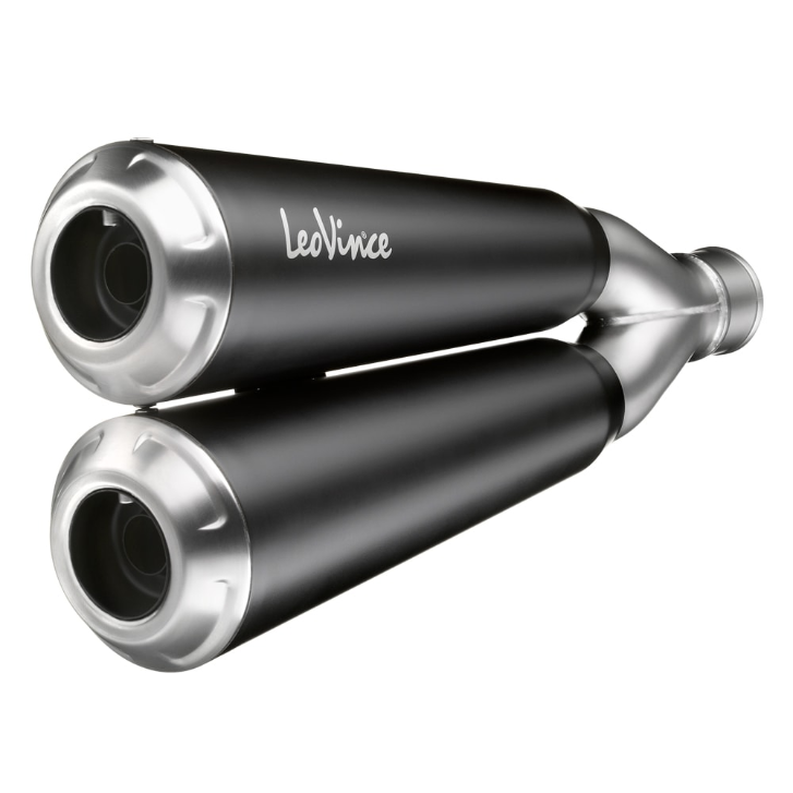 LeoVince système d?èchappement GP Duals, acier inoxydable, système complet pour Yamaha