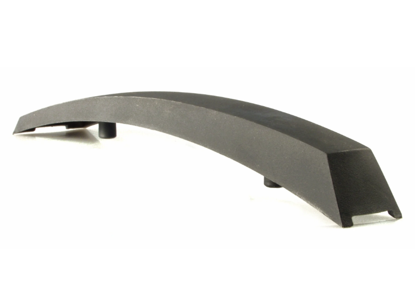 Kotflügelnippel eckig FA ITALIA für Vespa PX 80-200ccm, Aluminium schwarz