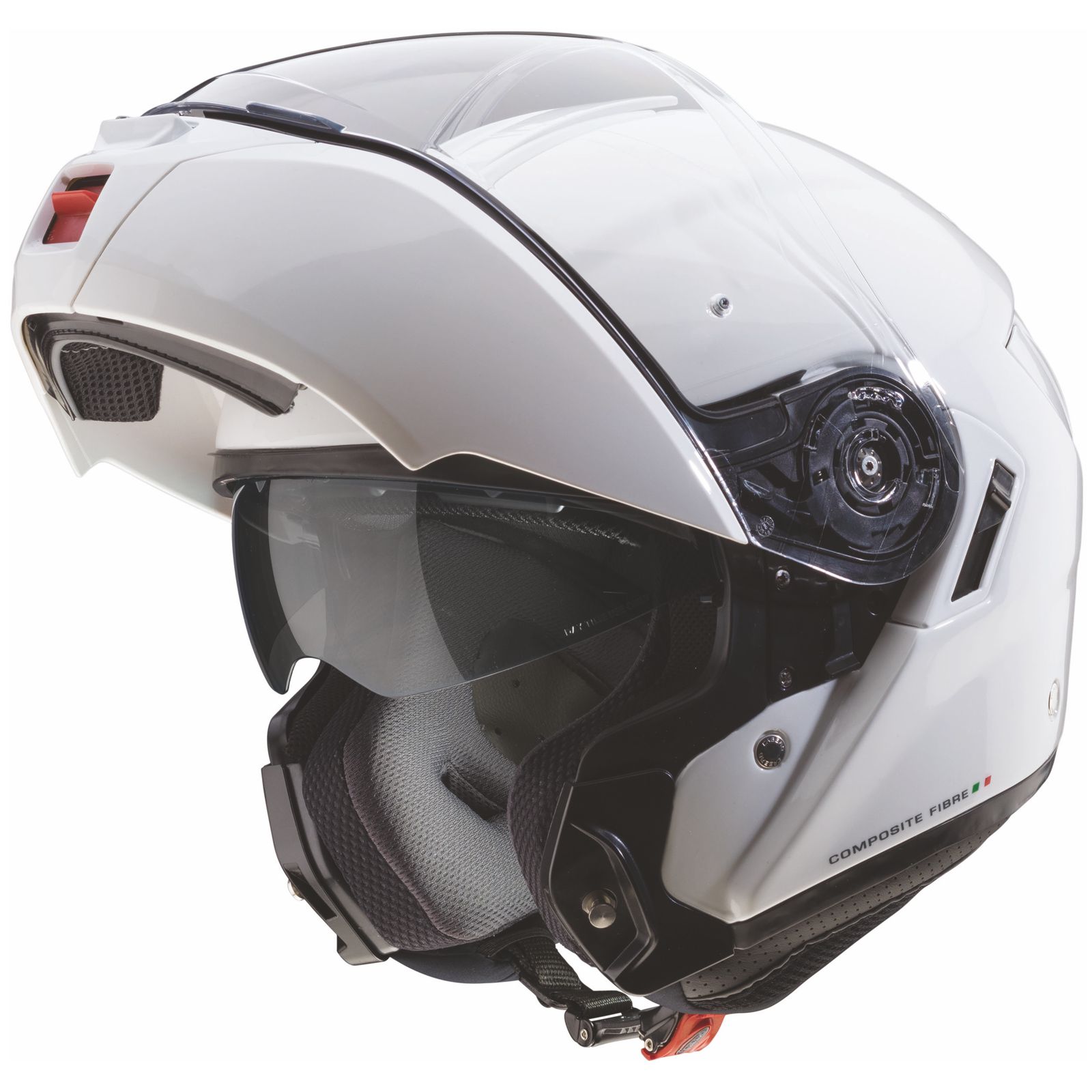 Caberg Helm Levo, wit metallic
