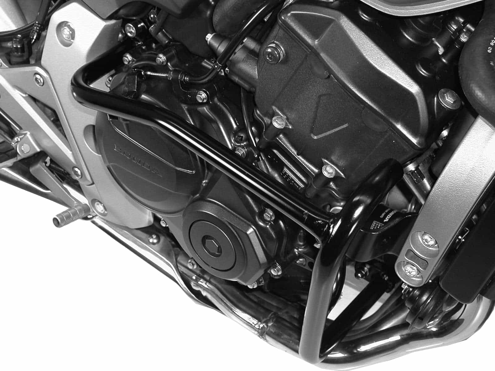 Arceau de protection moteur noir pour Honda CB 600 F Hornet (07-10) Hepco & Becker