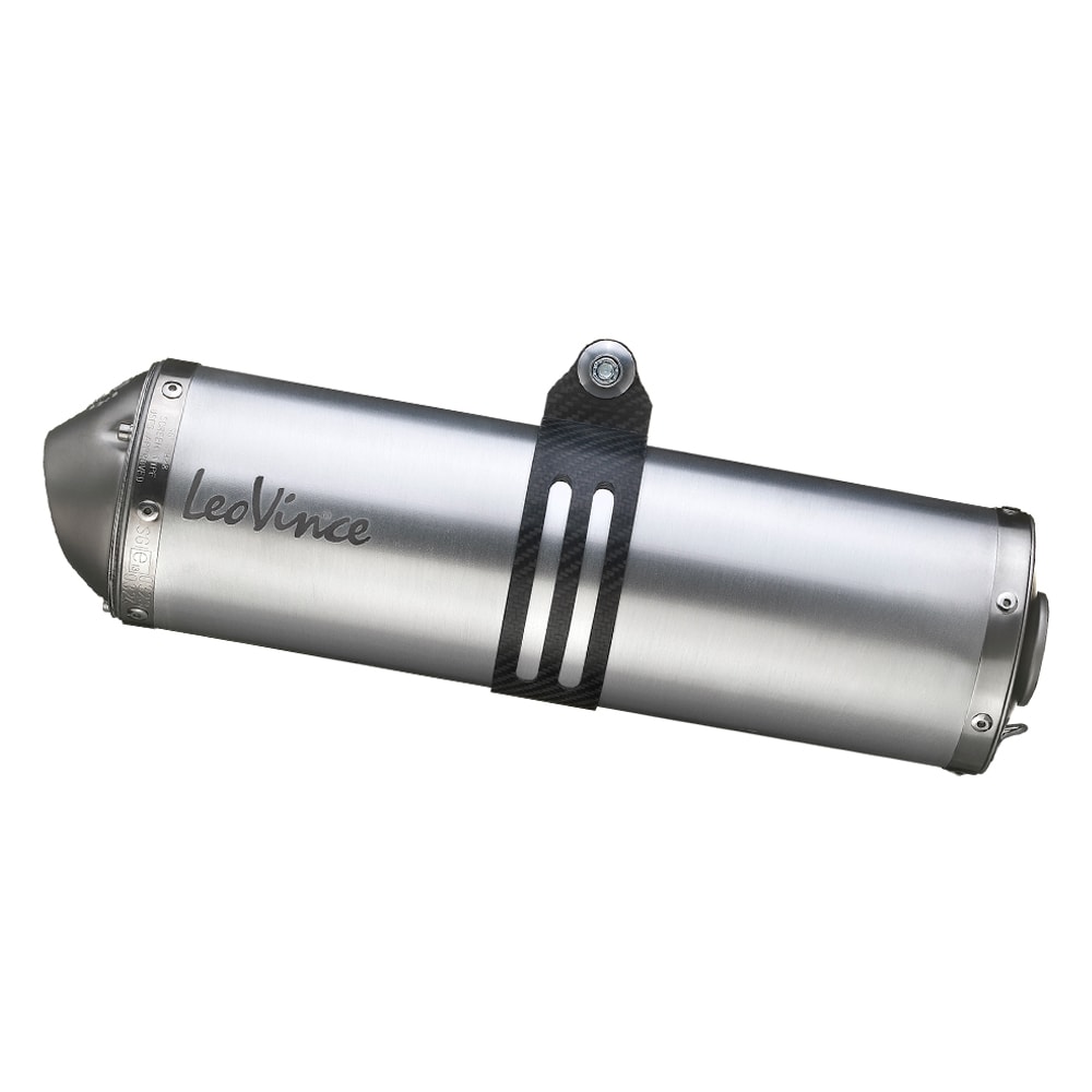 LeoVince uitlaatsysteem X3, aluminium, slip on voor Suzuki DR-Z 400 S (Bj.01-08)