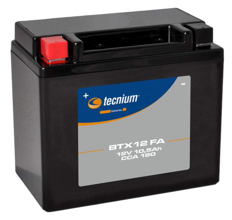 Tecnium Batterie sans entretien activée en usine - BTX12