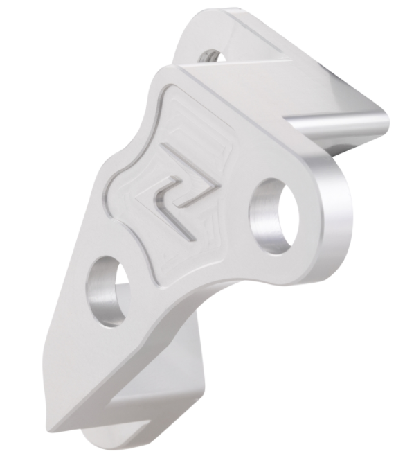 Adapter for BREMBO brake caliper, front for Vespa GTS/GTS Super/GTV/GT 60 125-300ccm, silver