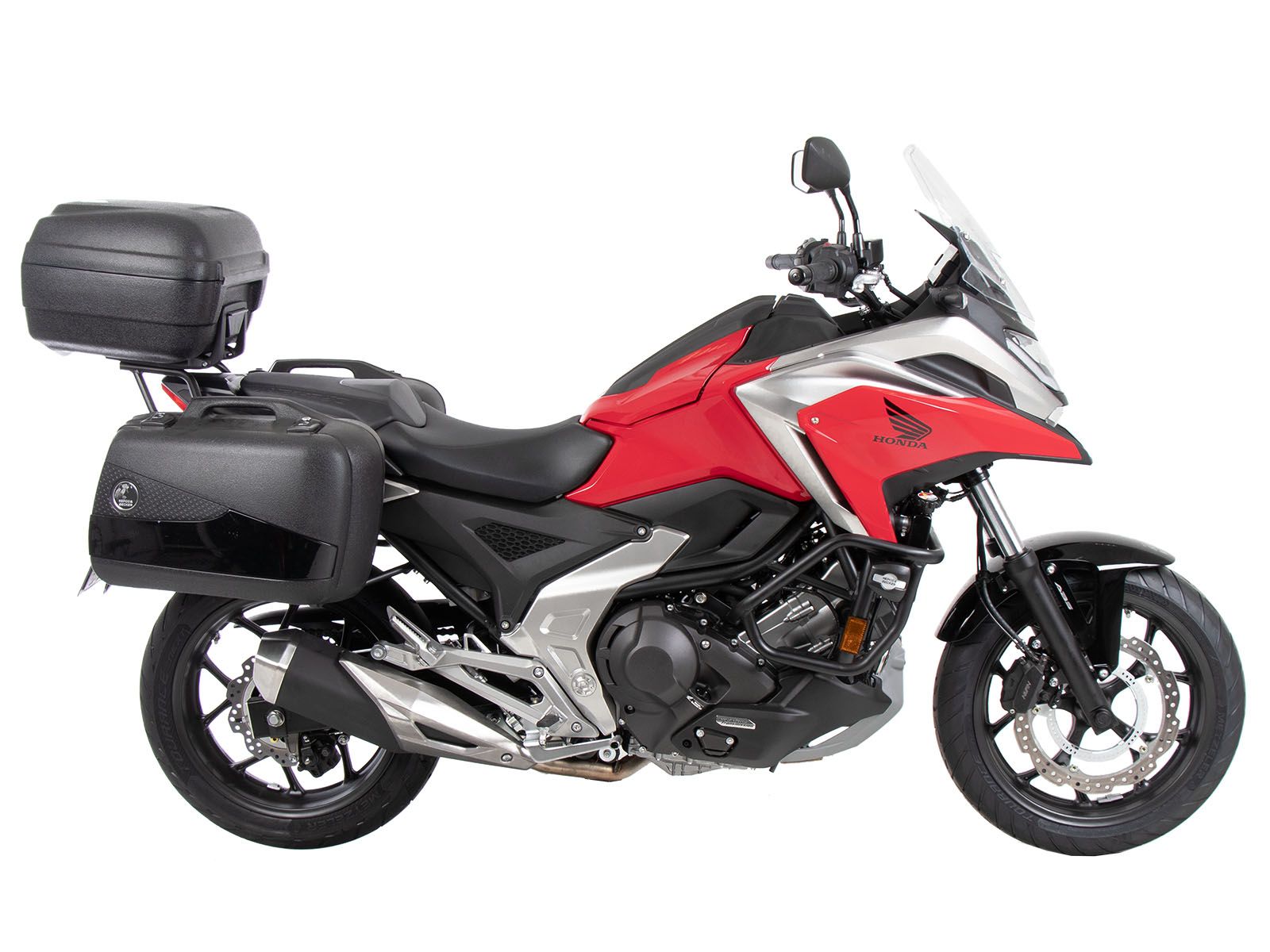 Alurack topkoffer zwart voor Honda NC 750 X /DCT (21-) Hepco & Becker