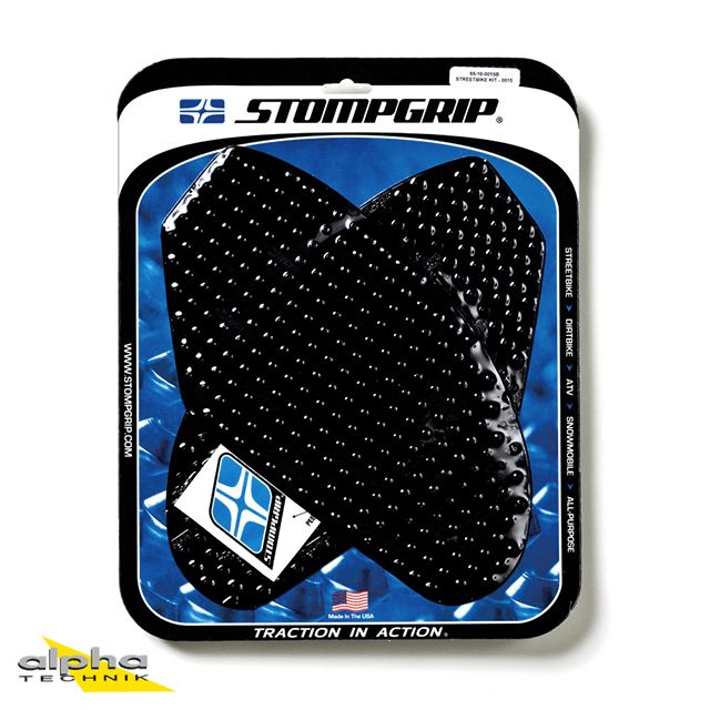 Stompgreep zwart Volcano voor Honda VTR1000 SP1 / SP2