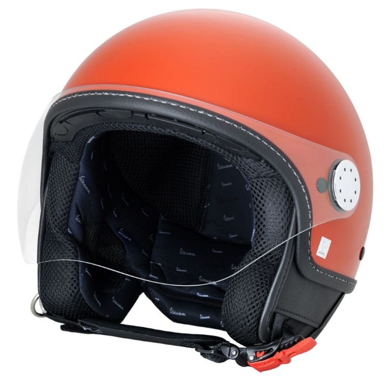 Vespa Jethelm, Vespa Visor LangHe, orange brick/orange impulsivo (A11)