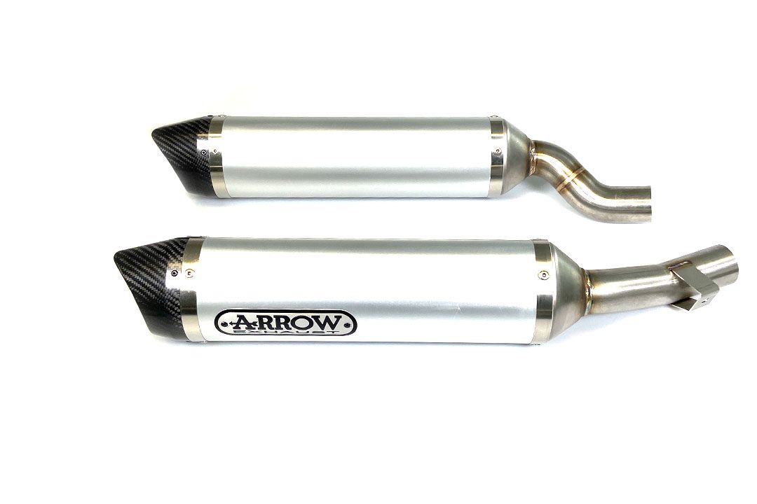 ARROW Auspuff DARK THUNDER für Kawasaki Z 1000 (10-)
