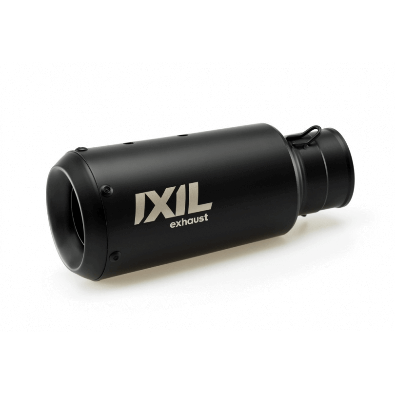 IXIL RB Komplettanlage Honda CB 125 R, Edelstahl schwarz, E-geprüft, mit Kat, Euro4