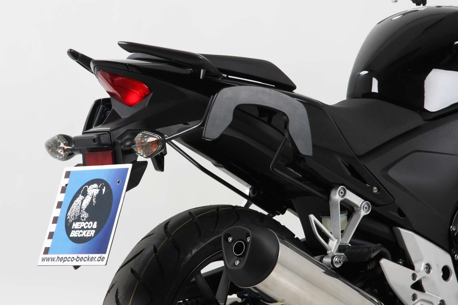 C-Bow Seitenträger anthrazit für Honda CB 500 F (13-15) Hepco & Becker