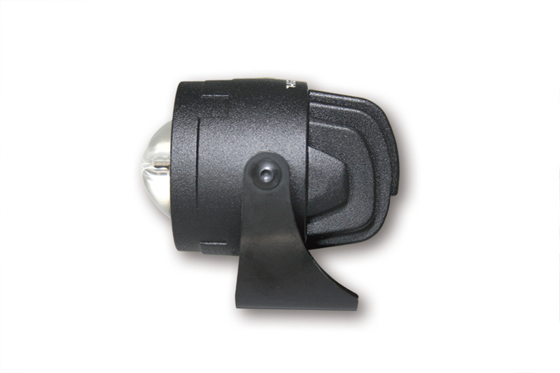 HIGHSIDER pro Scheinwerfer Satellite LED Schwarz Abblendlicht, E-Geprüft (1Stck)