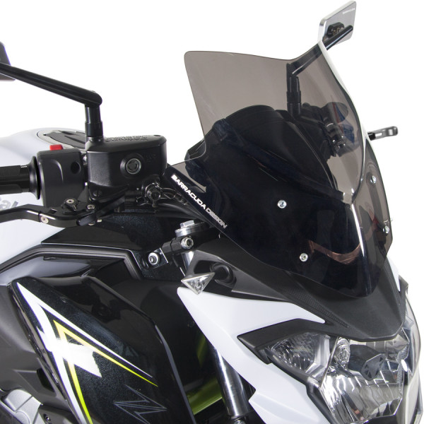 Windschild Aerosport für Kawasaki Z650 (17-19) - Barracuda