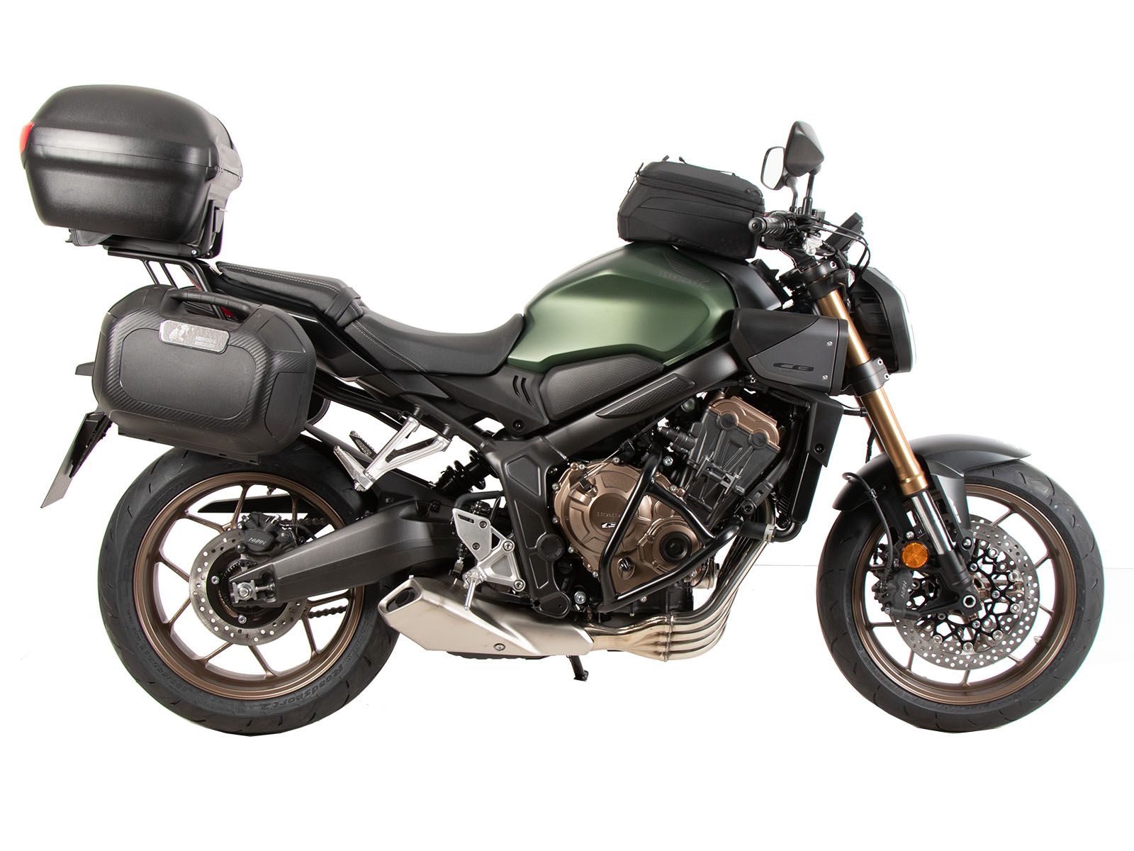 Easyrack topkoffer zwart voor Honda CB 650 R / E-koppeling (24-) Hepco & Becker